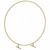 Outsunny 6.6ft Or Arc De Mariage Rond Support De Fond Pour La Fete