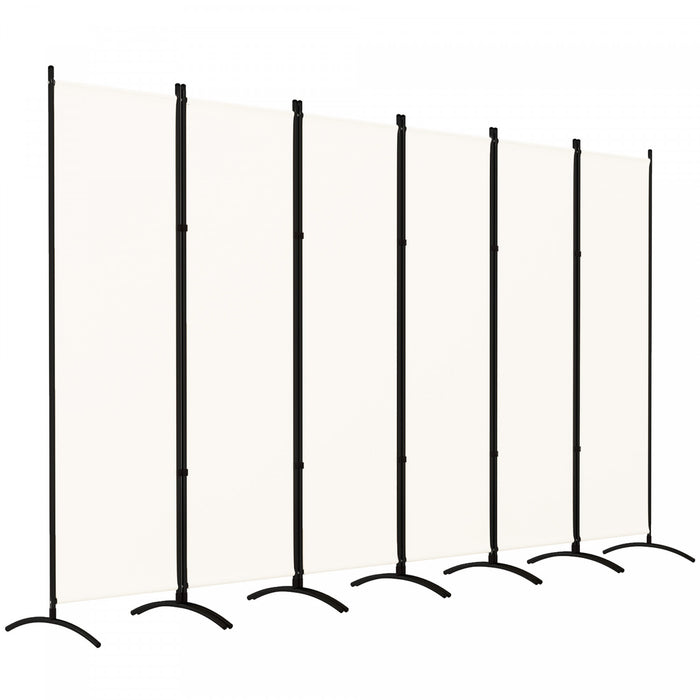 Outsunny Ecran De Confidentialite Pliable, Separateur De Piece Uv30+, Beige