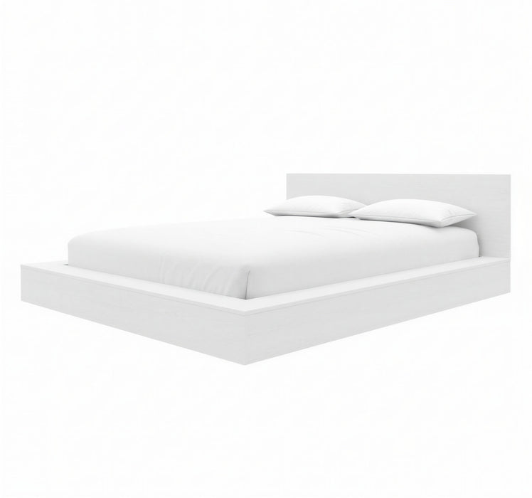 Kanso Lit a Plateforme Basse avec Tete de Lit