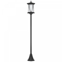 Outsunny Lampadaire Solaire De 50 po, Lampadaire Exterieur A LED Ip44