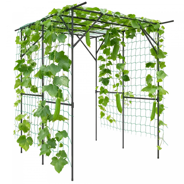 Outsunny Treillis de Jardin de 6.4pi, Arche de Soutien pour Plantes