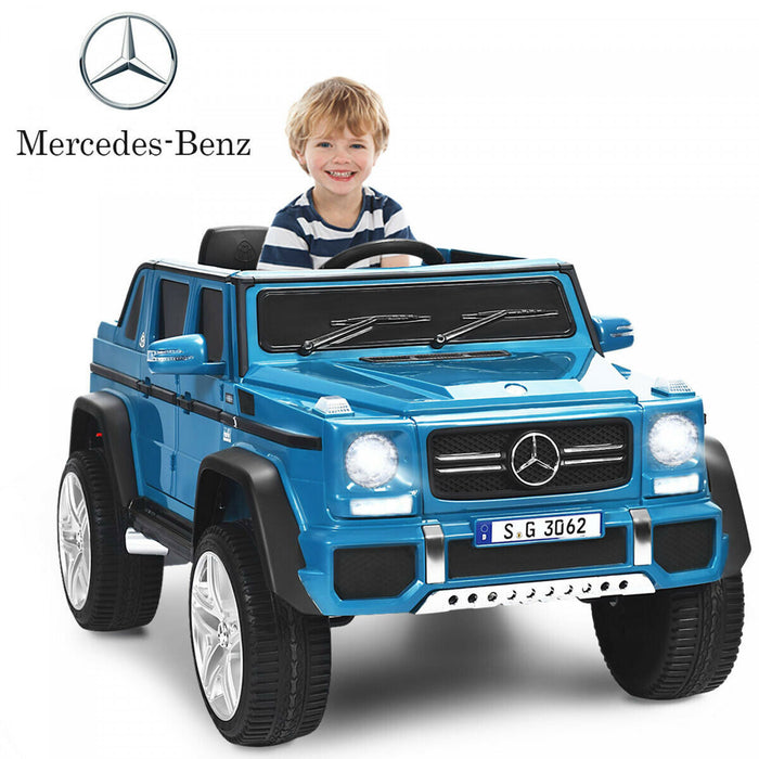 12v Autorise Mercedes-benz Enfants Roulent Sur La Voiture Rc Vehicules Motorises W / Trunk Navy