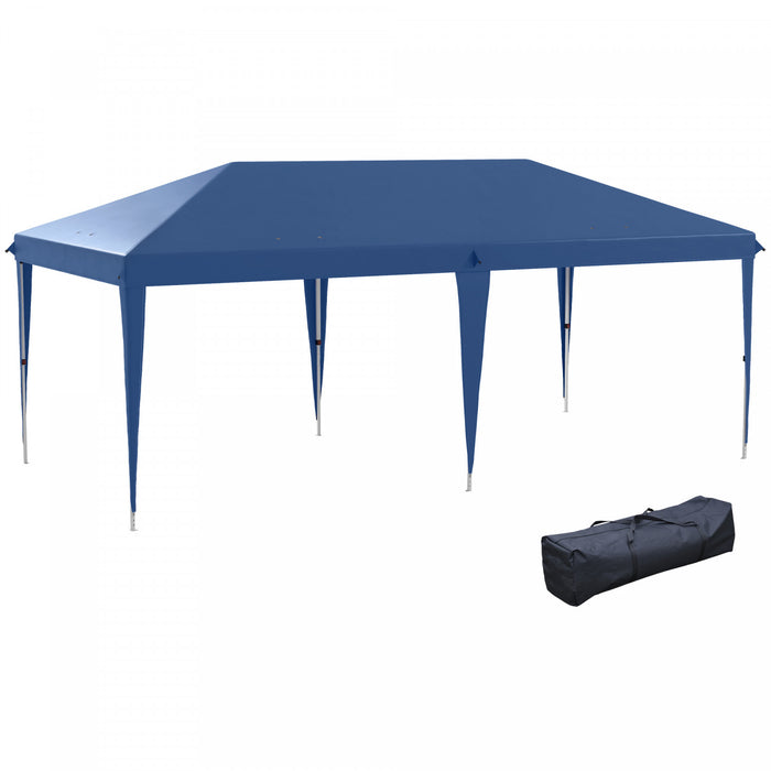 Outsunny Tente De Fete 10'x19' Facile A Installer Avec Sac De Transport