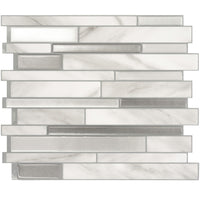 Dosseret Smart Tiles peler et coller 12 x 10, 4 feuilles - Milano Carrera