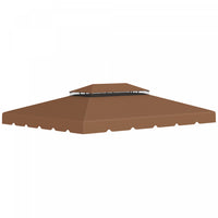 Outsunny 12.8' X 9.5' Gazebo Replacement Canopy, Gazebo Top Cover With Double Vented Roof For Garden