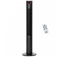 Homcom Ventilateur Tour De 46 Po Avec 4 Modes De Vent Et 3 Vitesses