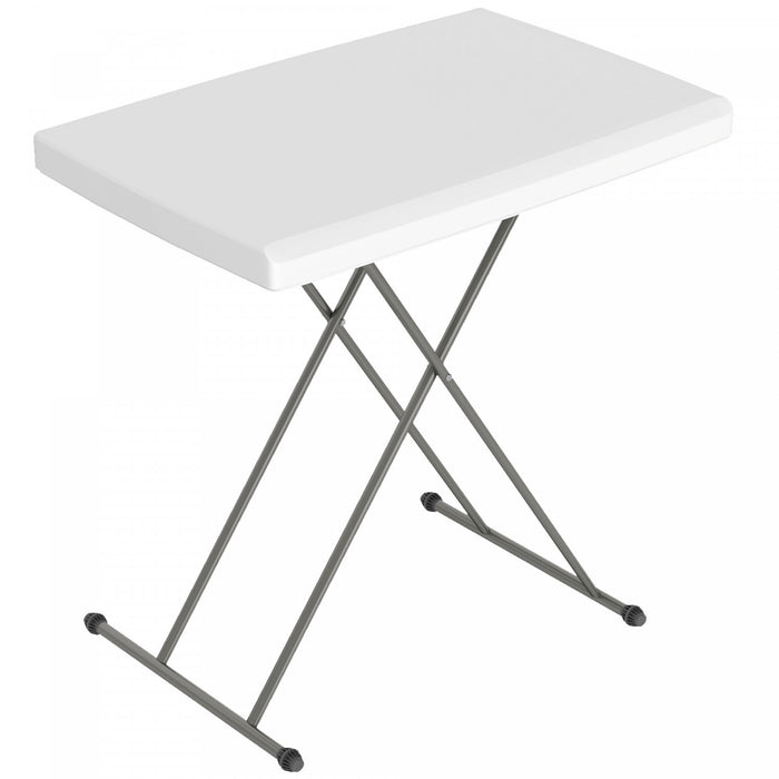 Outsunny Table D'exterieur Pliante, Table De Camping A 3 Niveaux,