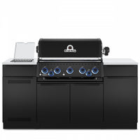  Broil King Baron 590i Shadow 5-bruleurs 45 000 BTU Barbecue a gaz propane encastre - 876844