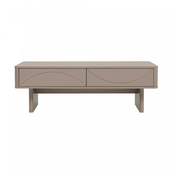 Table basse Ella Modern 47\" en moka