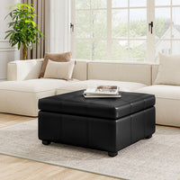  Liam Ottoman Coffre Carre Large de 34,25