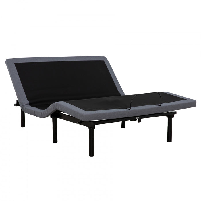 Base de lit ajustable Holloway avec ports USB et telecommande sans fil - Tres grand