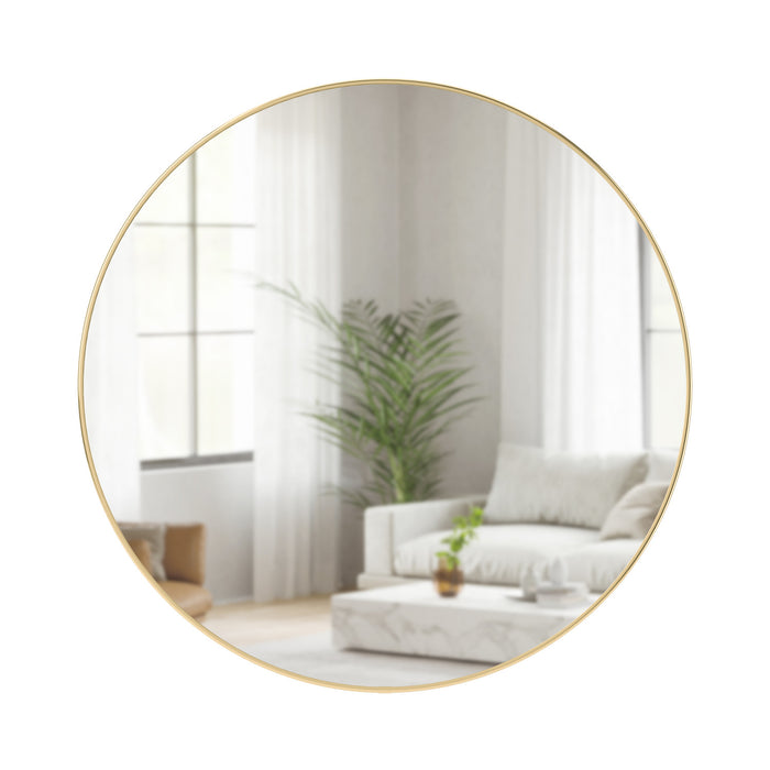 Miroir mural Hubba de Umbra - laiton