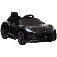 Qaba Voiture Electrique 12v Pour Enfant, Maserati Gran Turismo Sous Licence, Voiture Pour Enfants Al