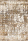 Tapis Sydney brun creme gris vieilli, 5'3\" x 7'10\"