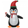 Homcom Pingouin Gonflable De Noel