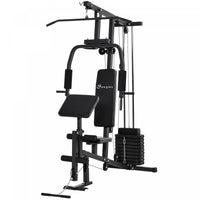 Soozier Systeme De Gymnastique D'exercice Domestique Multifonctionnel Musculation Exercice Station D