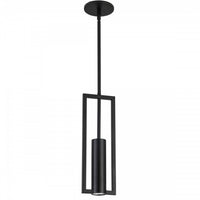 Luminaire suspendu Pauline de Dainolite avec fini noir mat et 1 ampoule