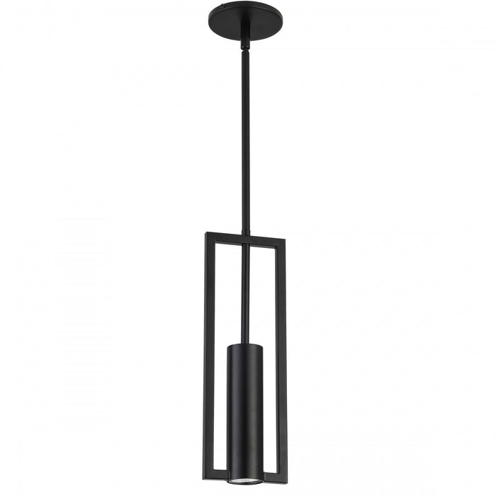 Luminaire suspendu Pauline de Dainolite avec fini noir mat et 1 ampoule