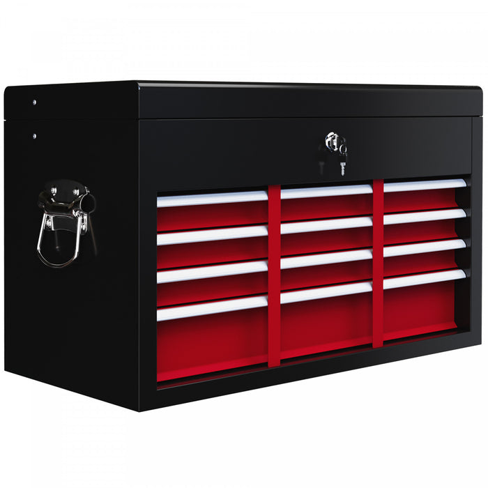 Homcom Boite A Outils En Metal A 6 Tiroirs De 24 Po Avec Boitier Superieur