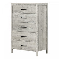  Gravity Commode 5 Tiroirs - Pin Bord De Mer