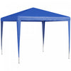 Outsunny Tonnelle De Tente De Fete Portable 9' X 9' Avec Pieds, Bleu