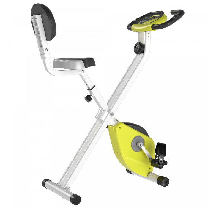 Soozier Velo D'exercice Pliable Avec 8 Niveaux De Resistance Magnetique