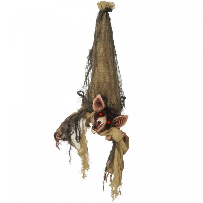 Outsunny Chauve-souris Animee Effrayante 28\", Decorations D'halloween