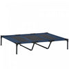 Pawhut D04-069db 48\" X 36\" X 9\" Lit Sureleve Pour Chien Avec Sac De Transport, Bleu Fonce X 9\" Lit Sureleve Pour Chien Avec Sac De Transport, Bleu Fonce