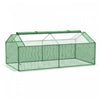 Outsunny Mini Serre 71\" X 36\" X 28\"portable Pour Plantes Avec Grandes Fenetres A Fermeture Eclair Pour Exterieur, Interieur, Jardin, Vert