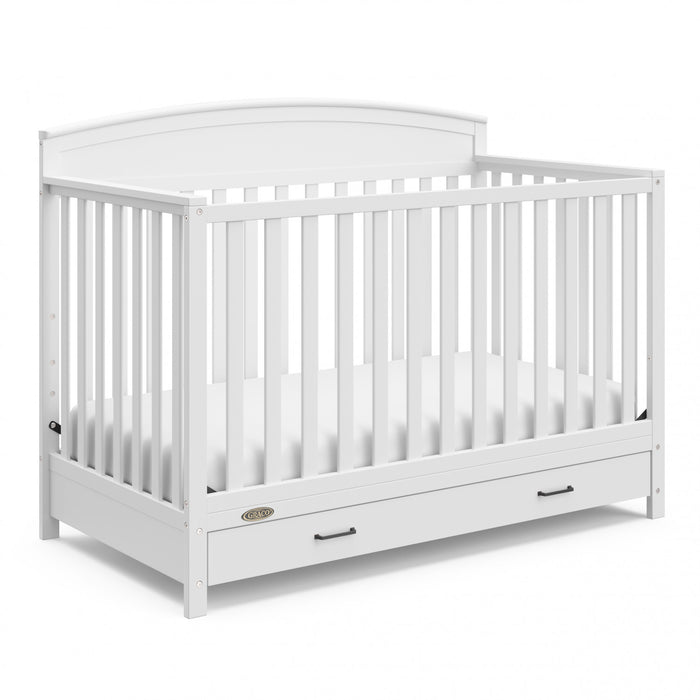 Graco Benton Lit de bebe convertible 5-en-1 avec tiroir - Blanc