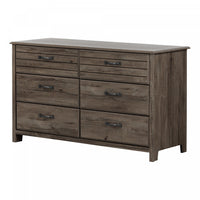  Ulysses Commode 6 tiroirs Chêne d'automne, de Meubles South Shore
