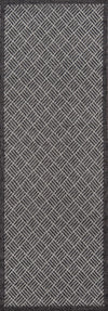 Tapis Contemporain Eve 2'0\" x 10'0\" en Gris