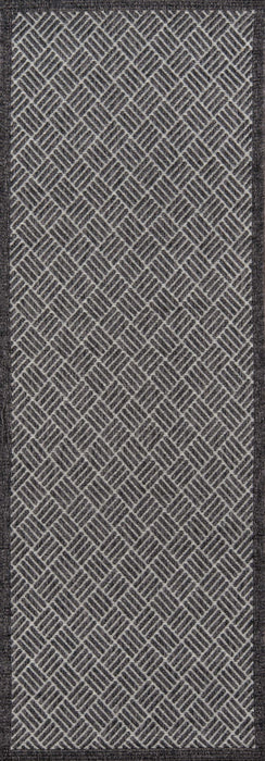 Tapis Contemporain Eve 2'0\" x 10'0\" en Gris