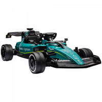Qaba Kart Electrique 12 V Pour Enfants Avec 4 Roues Absorbant Les Chocs, Voiture De Course Exterieur
