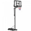 Soozier Panier de Basketball Mobile Reglable en Hauteur