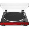 Tourne-disque stéréo Audio-Technica Consumer AT-LP60X rouge