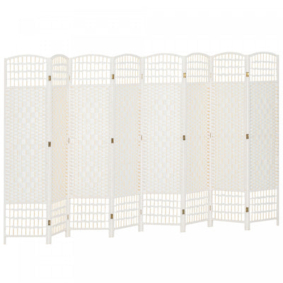 HOMCOM 5.6ft Folding Room Divider, Freestanding Privacy Screen for Bedroom