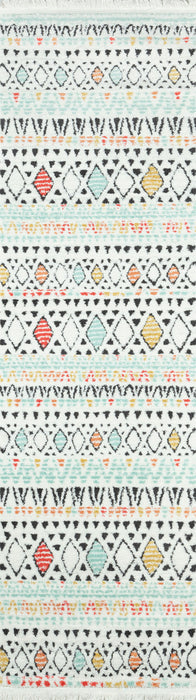 Tapis Contemporain Kaia 2'3\" x en Multi