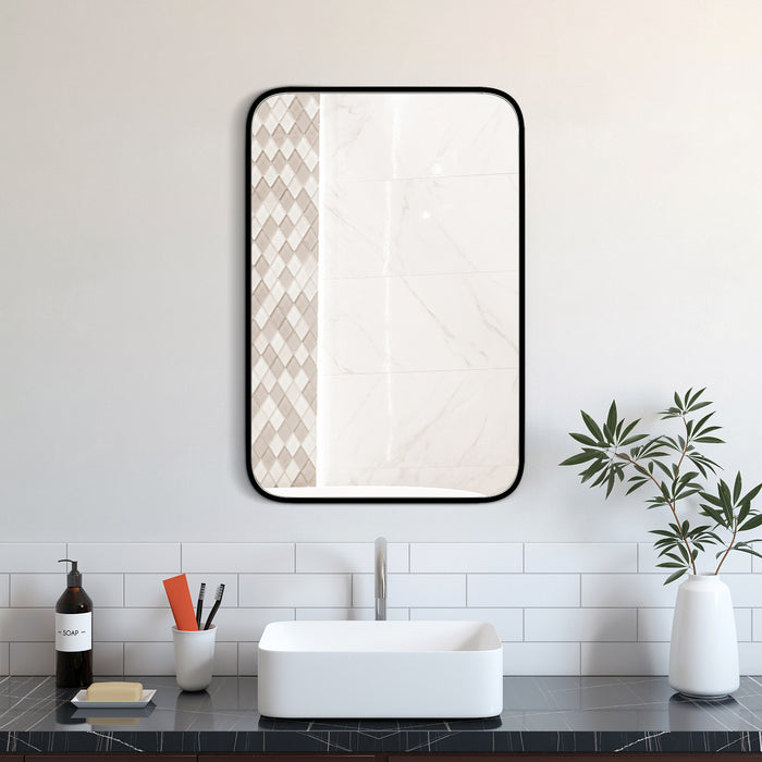 Miroir Jaxa de 36 po noir