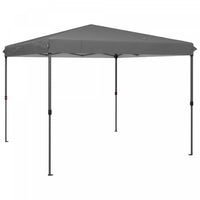 Outsunny 10x10ft Hauteur Reglable Pop Up Canopy Tente Avec 1 Bouton Push