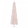 Homcom Arbre De Noel Artificiel Fin Floque De Neige Artificielle 7.5pi