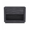 Soren Contemporary 32" Nightstand in Charcoal Gray (1-Drawer) | Table de nuit contemporaine Soren 32" en gris charbon (1 tiroir)