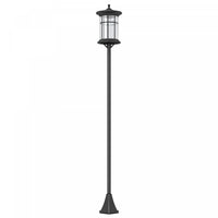 Outsunny Lampadaire Solaire De 72 po, Lampadaire Exterieur A LED Ip44