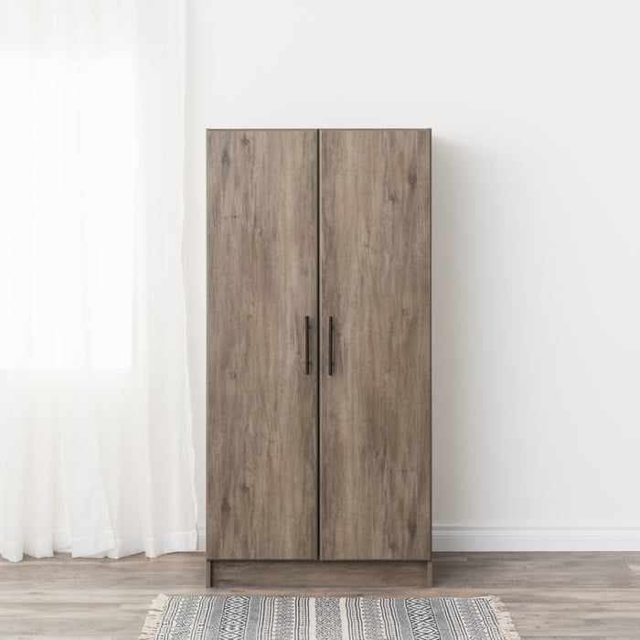 Armoire-penderie Elite de 32 po - gris délavé