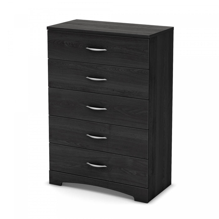 Step One Commode 5 Tiroirs - Chene Gris