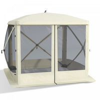 Outsunny Gazebo A Ecran Escamotable Tente De Camping Exterieure