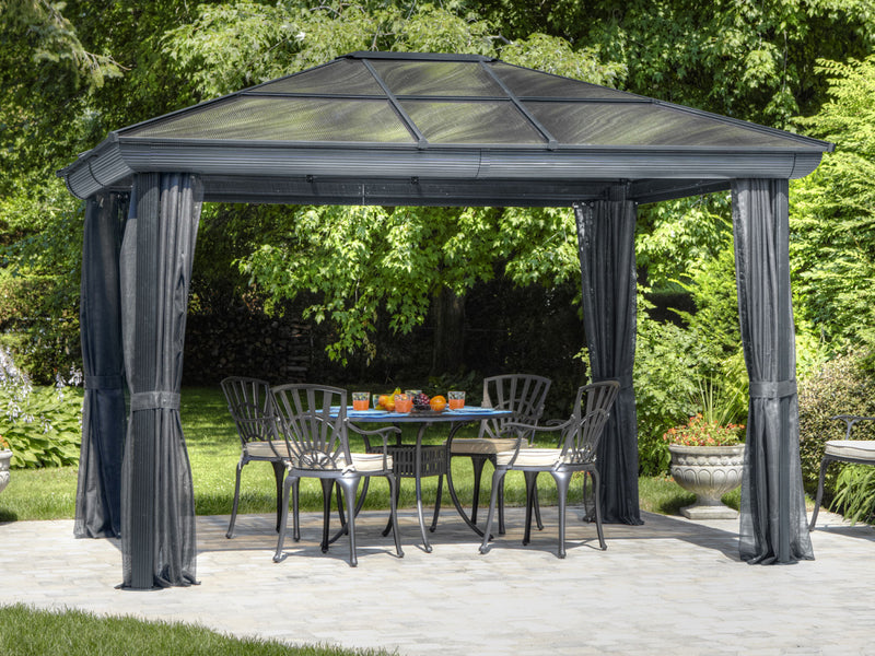 Gazebo Penguin Venus - Gazebo 10x14 Toit de polycarbonate