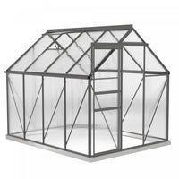 Outsunny Serre Exterieure En Polycarbonate 6' X 8' X 6.5'