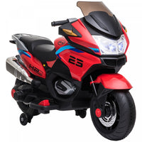 Aosom Moto Pour Enfants Avec Roues D'entrainement, Jouet A Enfourcher 12 V Pour Les Enfants De 3 A 8