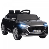 Qaba Audi Q8 Etron Sportback Voiture Electrique Pour Enfants Alimentee Par Batterie 12 V Avec Teleco